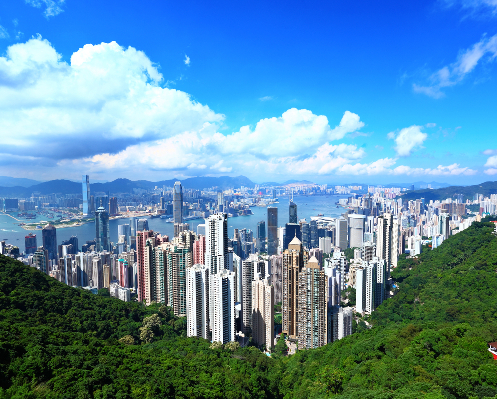 Hong Kong city view