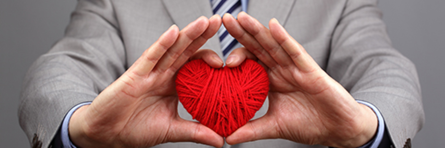 Give Heart Businessman Volunteer Probono Charity 550x300